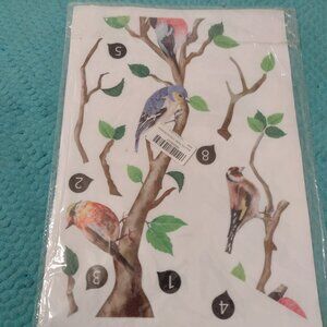 NEW birds on tree vinyl decal wall sticker mural